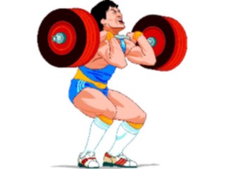 Sticker Custom Preview Image #059285 Fitness Stretching Exercise Weight Lifting23