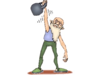 Sticker Custom Preview Image #059297 Fitness Stretching Exercise Weight Lifting35