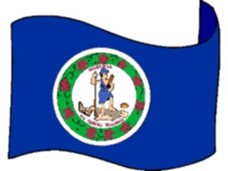Sticker Custom Preview Image #059612 Flags U S A State Flags Virginia