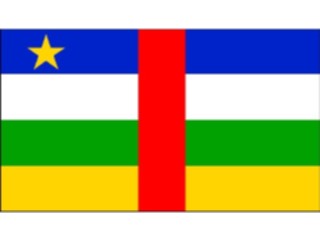 Sticker Custom Preview Image #059706 Flags World Central African Republic1