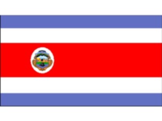 Sticker Custom Preview Image #059724 Flags World Costa Rica1