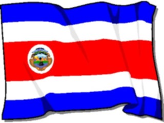 Sticker Custom Preview Image #059726 Flags World Costa Rica3