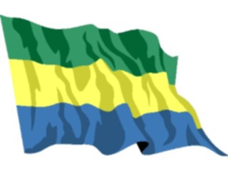 Sticker Custom Preview Image #059776 Flags World Gabon2