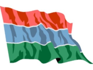 Sticker Custom Preview Image #059778 Flags World Gambia2