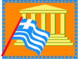 Sticker Custom Preview Image #059794 Flags World Greece5