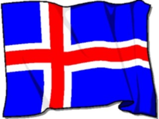 Sticker Custom Preview Image #059818 Flags World Iceland3