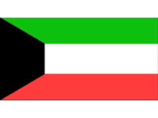 Sticker Custom Preview Image #059850 Flags World Kuwait1