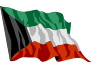Sticker Custom Preview Image #059851 Flags World Kuwait2