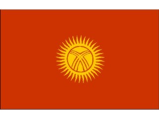 Sticker Custom Preview Image #059852 Flags World Kyrgyzstan1