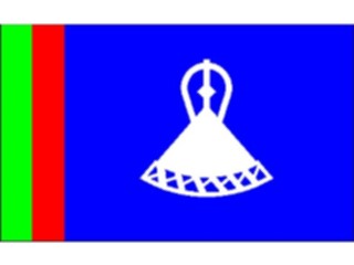 Sticker Custom Preview Image #059861 Flags World Lesotho Old