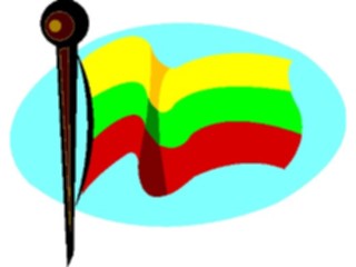 Sticker Custom Preview Image #059872 Flags World Lithuania3