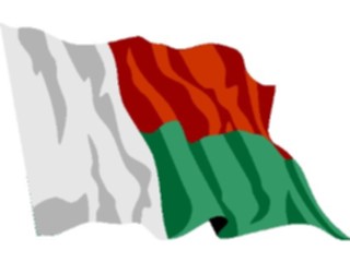 Sticker Custom Preview Image #059882 Flags World Madagascar2