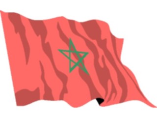 Sticker Custom Preview Image #059919 Flags World Morocco2