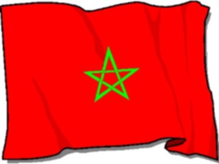 Sticker Custom Preview Image #059920 Flags World Morocco3