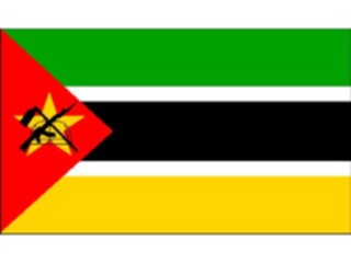 Sticker Custom Preview Image #059921 Flags World Mozambique1