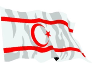 Sticker Custom Preview Image #059943 Flags World North Cyprus2