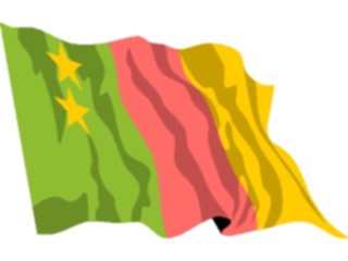 Sticker Custom Preview Image #059952 Flags World Old Cameroon2