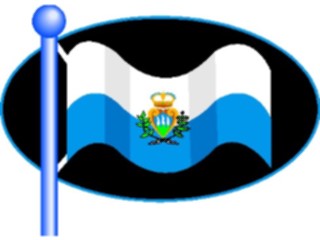 Sticker Custom Preview Image #059988 Flags World San Marino3