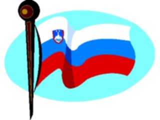 Sticker Custom Preview Image #060004 Flags World Slovenia4