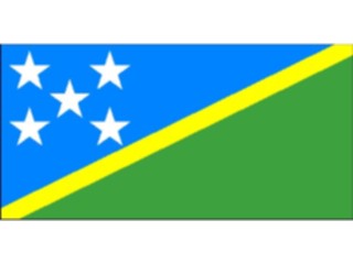 Sticker Custom Preview Image #060005 Flags World Solomon Islands1