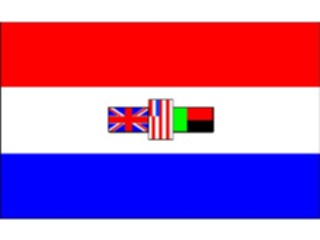Sticker Custom Preview Image #060010 Flags World South Africa Old