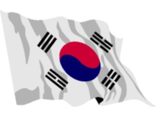 Sticker Custom Preview Image #060012 Flags World South Korea2