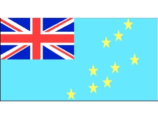 Sticker Custom Preview Image #060065 Flags World Tuvalu1