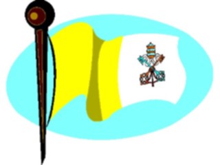 Sticker Custom Preview Image #060101 Flags World Vatican City2