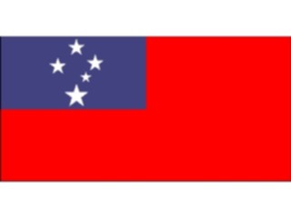 Sticker Custom Preview Image #060109 Flags World Western Samoa1