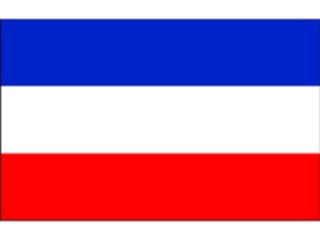 Sticker Custom Preview Image #060116 Flags World Yugoslavian Fed Rep1