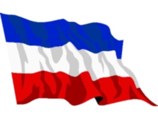 Sticker Custom Preview Image #060117 Flags World Yugoslavian Fed Rep2