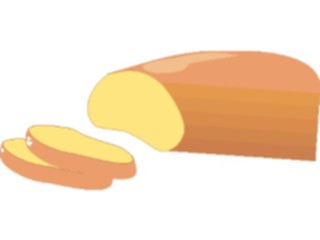 Sticker Custom Preview Image #060329 Food Drink Breads Cereals Bread Loaf05