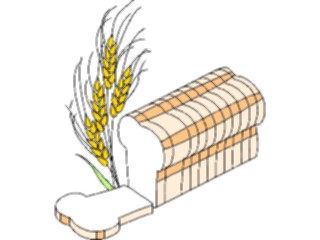 Sticker Custom Preview Image #060342 Food Drink Breads Cereals Bread Loaf18