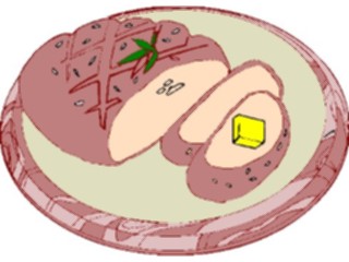 Sticker Custom Preview Image #060344 Food Drink Breads Cereals Bread Loaf20