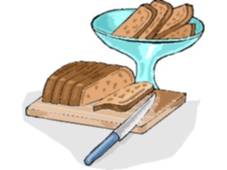 Sticker Custom Preview Image #060357 Food Drink Breads Cereals Bread Loaf33