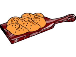 Sticker Custom Preview Image #060361 Food Drink Breads Cereals Bread Loaf37