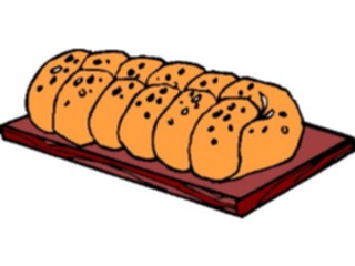 Sticker Custom Preview Image #060363 Food Drink Breads Cereals Bread Loaf39