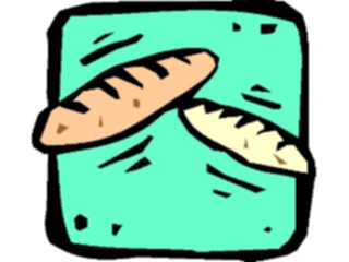 Sticker Custom Preview Image #060367 Food Drink Breads Cereals Bread Loaves1