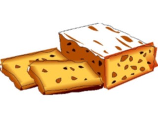 Sticker Custom Preview Image #060372 Food Drink Breads Cereals Bread Nut