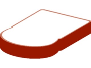 Sticker Custom Preview Image #060377 Food Drink Breads Cereals Bread Slice1