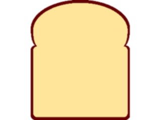 Sticker Custom Preview Image #060378 Food Drink Breads Cereals Bread Slice2