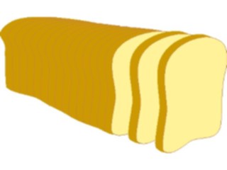 Sticker Custom Preview Image #060384 Food Drink Breads Cereals Bread Slices2