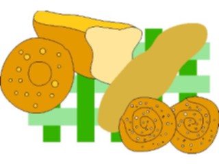 Sticker Custom Preview Image #060395 Food Drink Breads Cereals Breads Assorted1