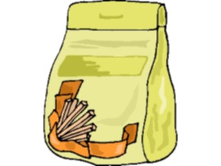 Sticker Custom Preview Image #060399 Food Drink Breads Cereals Breadsticks