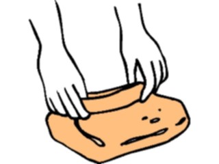Sticker Custom Preview Image #060433 Food Drink Breads Cereals Dough Kneading4