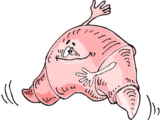 Sticker Custom Preview Image #060758 Food Drink Cartoons Croissant