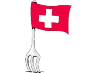 Sticker Custom Preview Image #060769 Food Drink Cartoons Cuisine Swiss