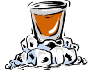 Sticker Custom Preview Image #060779 Food Drink Cartoons Drink Onthe Rocks