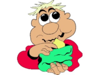 Sticker Custom Preview Image #060823 Food Drink Cartoons Eatinga Snack1