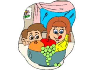 Sticker Custom Preview Image #060907 Food Drink Cartoons Fruit Snack